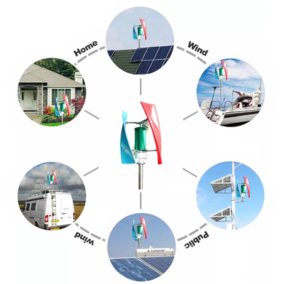 Tipos verticais verticais da turbina eólica da turbina eólica 2KW 3KW 48V 96V da linha central de VWAT