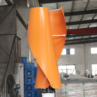 turbinas eólicas espirais de 24V 48V para o gerador de turbina espiral vertical das energias eólicas da casa 800W 1000W