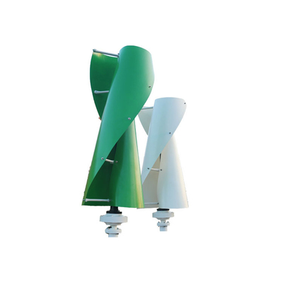Geradores de vento verticais do moinho de vento espiral para as casas 24V 48V 400W 600W IP54