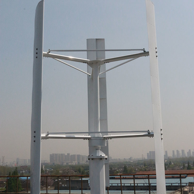 Turbina eólica vertical vertical de alumínio da linha central da turbina eólica 1kw 2kw 5kw 10kw da liga H para a casa 20kw 30kw