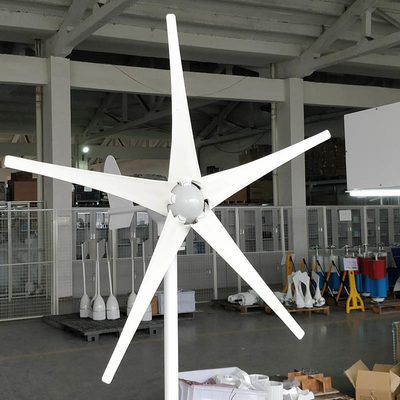 lâmina de nylon horizontal da máquina de vento da turbina eólica horizontal do rotor 3m/s