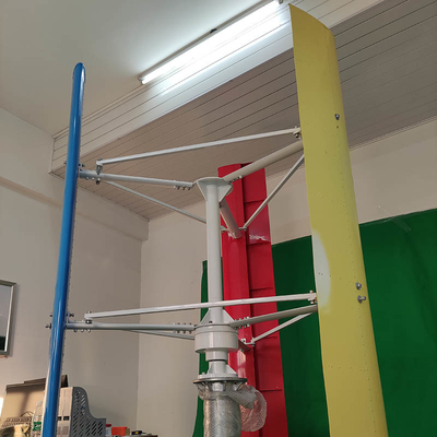Gerador de turbina eólica vertical da linha central de 6KW 10KW para a turbina eólica vertical do eixo do uso da casa