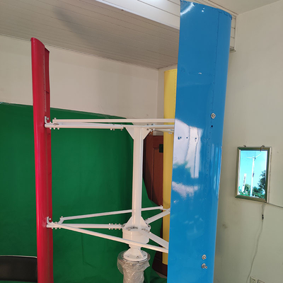 Projeto de alumínio vertical quieto da lâmina da turbina eólica 5000W VAWT de 10KW H para a eletricidade