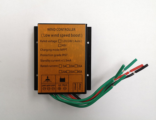 Controlador pequeno IP54 da carga da turbina eólica do regulador 12V 24V 48V 1000W da turbina eólica do CE MPPT