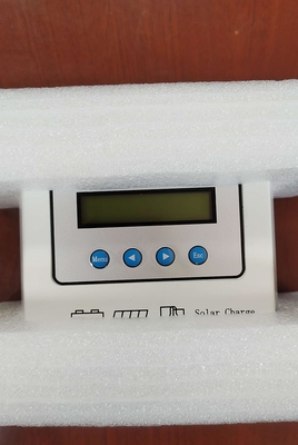 Regulador solar solar branco do controlador 12V 24V 30A PWM da carga de 1000W PWM