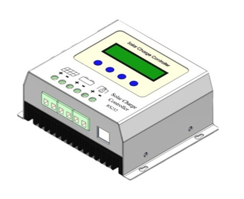 Regulador solar solar branco do controlador 12V 24V 30A PWM da carga de 1000W PWM