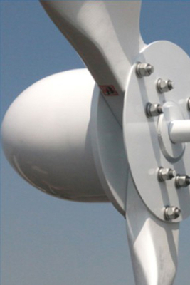 Rotor de turbina eólica horizontal 2.8m da casa HAWT da turbina eólica 1KW 48Volt do CE
