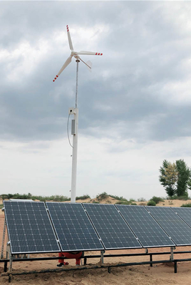 5000W geradores de vento horizontais brancos axiais horizontais da turbina eólica 1KW 48V 220V para o uso da casa