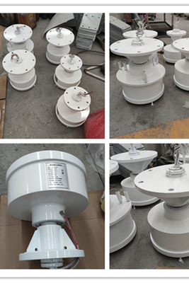Lâmina vertical pequena do gerador de vento 3 da turbina vertical da linha central 10KW para a eletricidade do agregado familiar