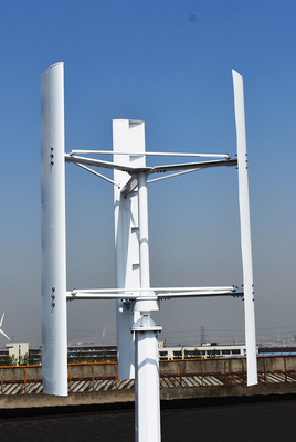 Lâmina vertical pequena do gerador de vento 3 da turbina vertical da linha central 10KW para a eletricidade do agregado familiar