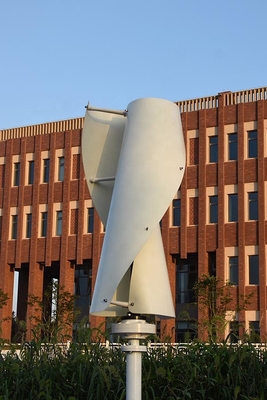 Turbina eólica 12V 200W da espiral de 3 lâminas gerador de turbina espiral vertical das energias eólicas de 3 fases