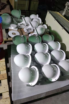 Lâmina híbrida 11m/s da fibra de vidro do sistema de gerador 100KW da turbina eólica 380V